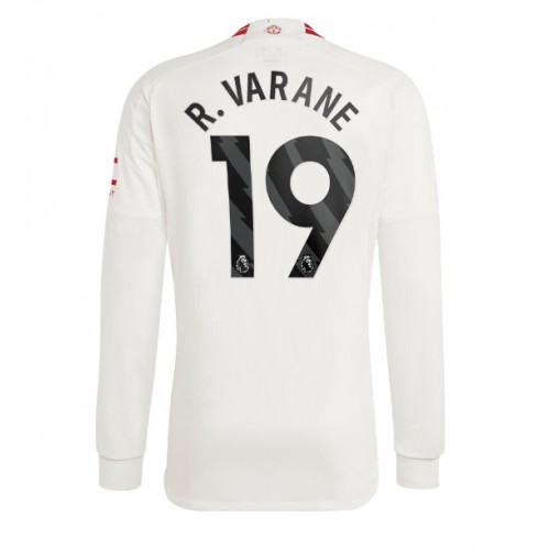 Fotballdrakt Herre Manchester United Raphael Varane #19 Tredjedrakt 2023-24 Langermet